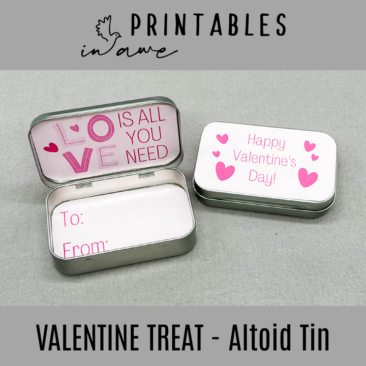 Cute DIY Valentines Crafts Digital Kit - Charming Favors for Valentine's Day - inAWE Handmade Gifts, Personalized Gifts, Spiritual Gifts