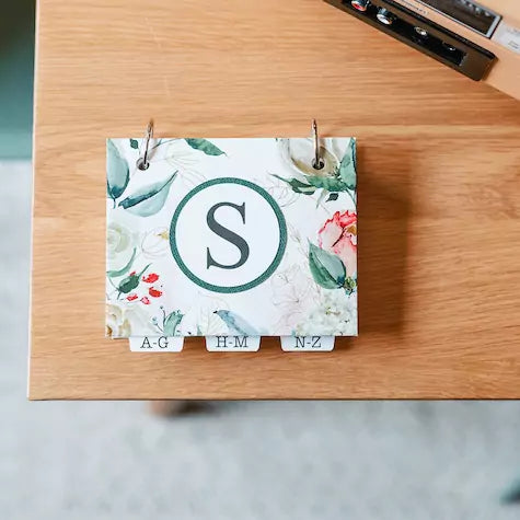 Handcrafted Internet Password Organizer: The Perfect Tech-Savvy Gift with a Personal Touch - inAWE Handmade Gifts, Personalized Gifts, Spiritual Gifts