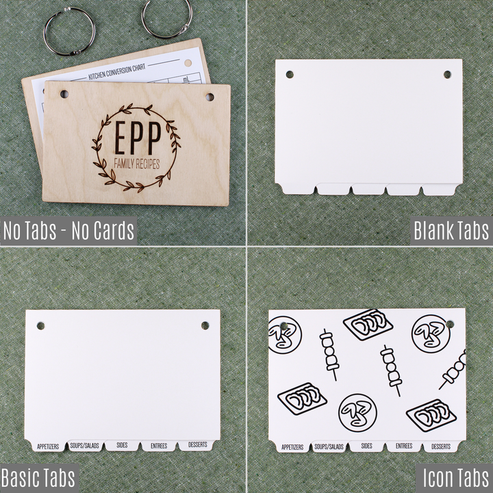 Personalized Family Recipe Book π Perfect Family Gift for Christmas π - inAWE Handmade Gifts, Personalized Gifts, Spiritual Gifts