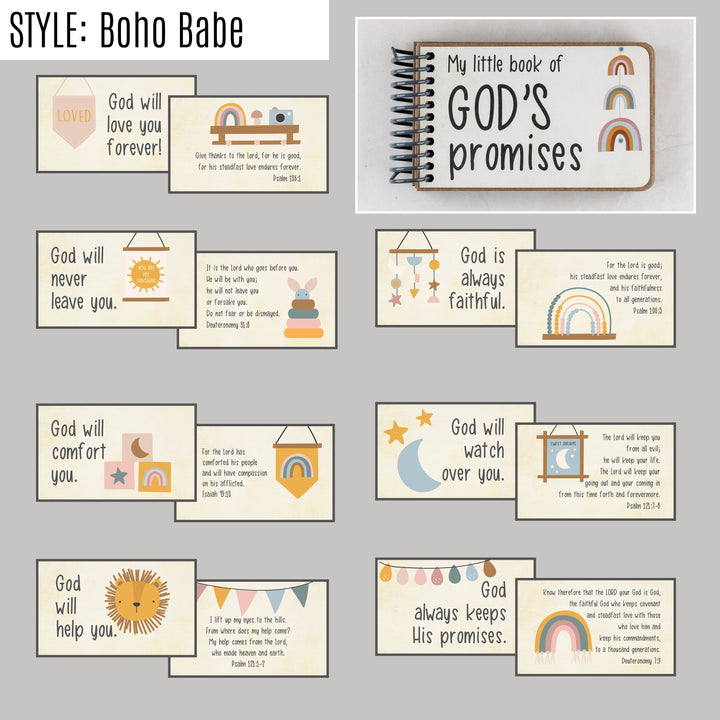 Christian Baby Gift: God's Promises for Kids Book - inAWE Handmade Gifts, Personalized Gifts, Spiritual Gifts