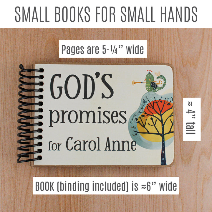 Musical Animal Christian Book for Kids – 7 Promises of God with Bible Verses – Best Christian Gift - inAWE Handmade Gifts, Personalized Gifts, Spiritual Gifts