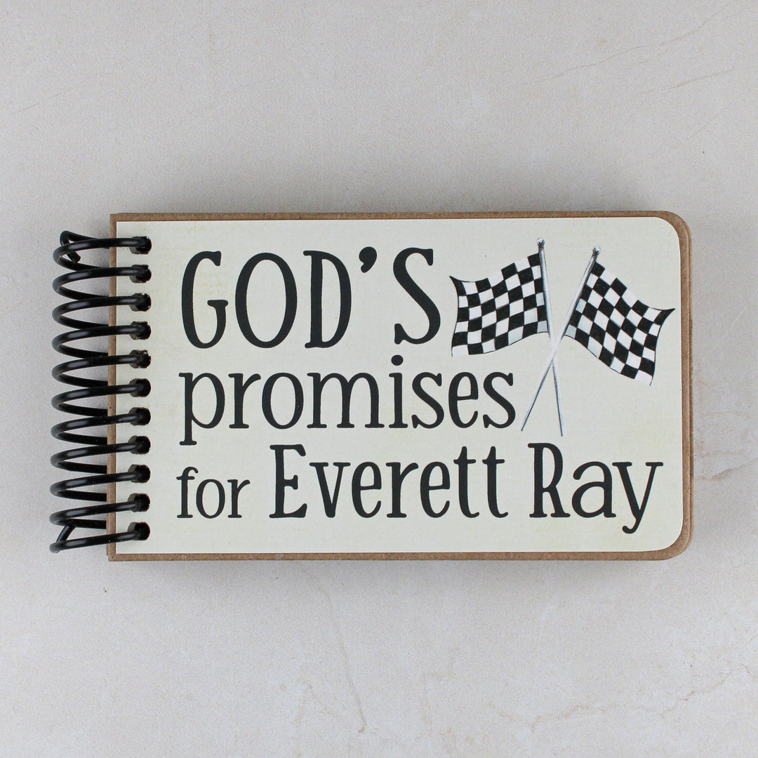 Race Car Christian Book for Kids – 7 Promises of God with Bible Verses - inAWE Handmade Gifts, Personalized Gifts, Spiritual Gifts