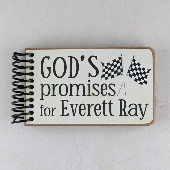 Race Car Christian Book for Kids – 7 Promises of God with Bible Verses - inAWE Handmade Gifts, Personalized Gifts, Spiritual Gifts