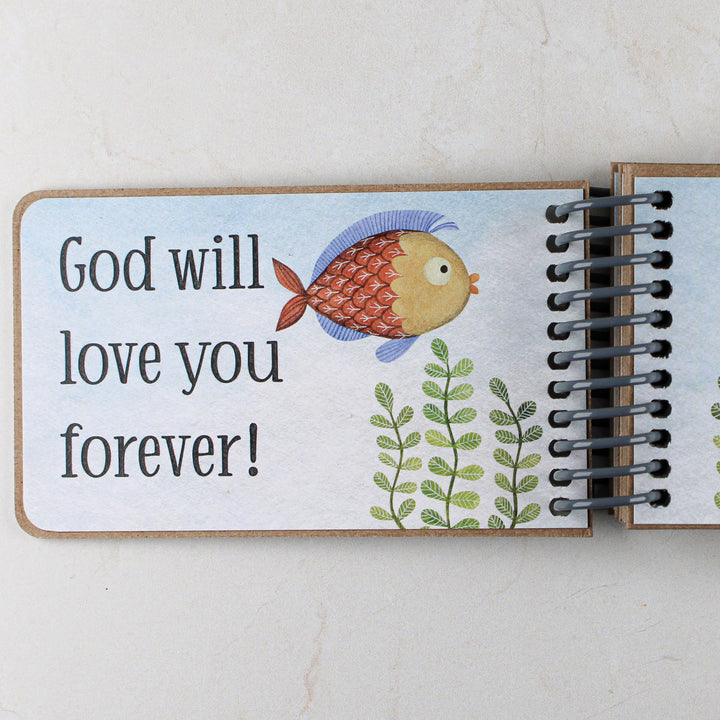 Personalized God's Promises Book - Under the Sea Theme - First Birthday Gift for Kids - inAWE Handmade Gifts, Personalized Gifts, Spiritual Gifts