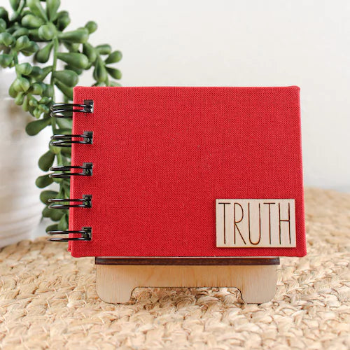 Handcrafted Christian Affirmation Book | 30 Bible-Based Affirmations | Personalized Keepsake Gift - inAWE Handmade Gifts, Personalized Gifts, Spiritual Gifts