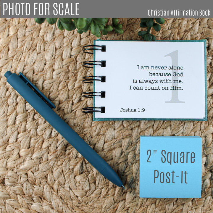 Personalized Christian Affirmation Book π Stocking Stuffer Ideas for Christian Teenagers - inAWE Handmade Gifts, Personalized Gifts, Spiritual Gifts