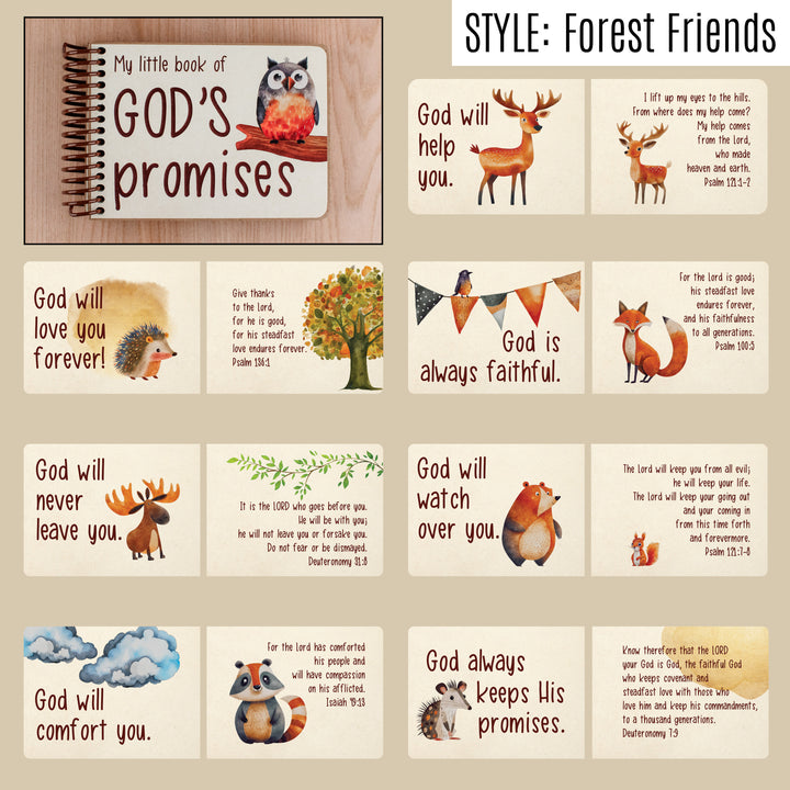 Early Reader Books with God's Promises and Bible Verses - inAWE Handmade Gifts, Personalized Gifts, Spiritual Gifts