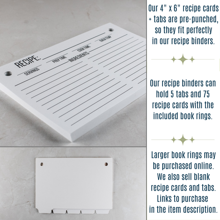 Personalized Recipe Book π Thoughtful Christmas Gift for Grandma - inAWE Handmade Gifts, Personalized Gifts, Spiritual Gifts