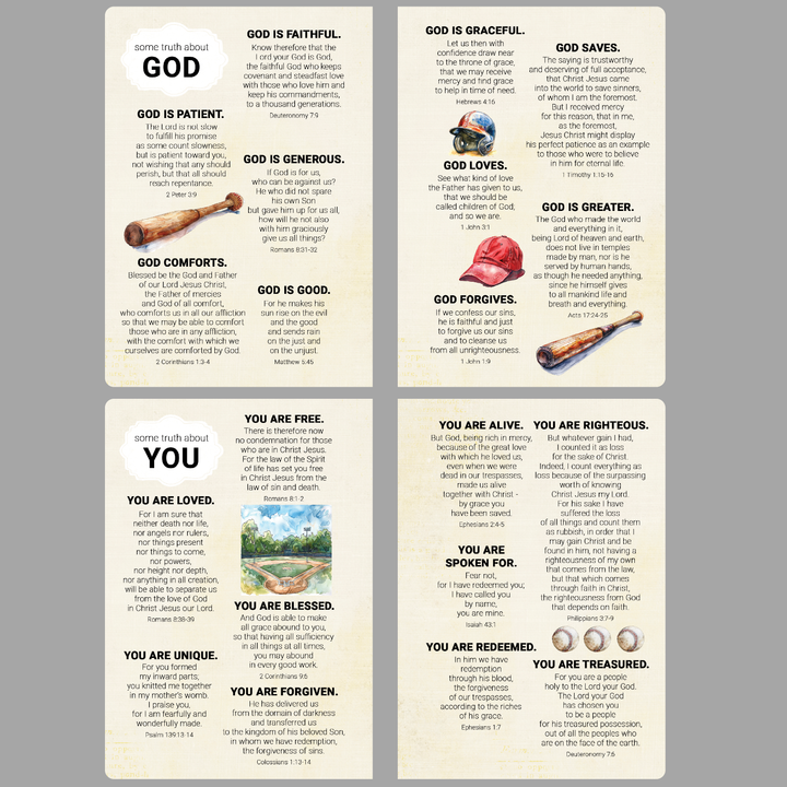 Christian Books for Teens - Baseball Gifts for Boys - Personalized Book - inAWE Handmade Gifts, Personalized Gifts, Spiritual Gifts
