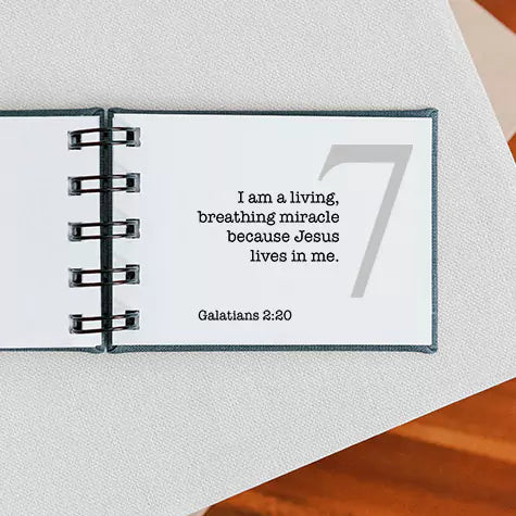 Christian Affirmations Book - inAWE Handmade Gifts, Personalized Gifts, Spiritual Gifts