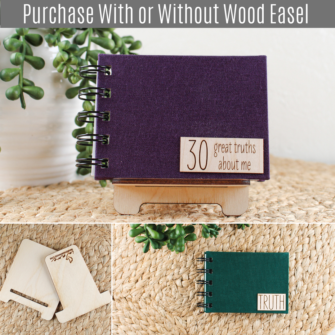 Personalized Christian Affirmation Book π Stocking Stuffer Ideas for Christian Teenagers - inAWE Handmade Gifts, Personalized Gifts, Spiritual Gifts