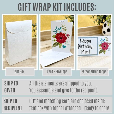 Gift Wrap Kit by inAWE Handmade - inAWE Handmade Gifts, Personalized Gifts, Spiritual Gifts