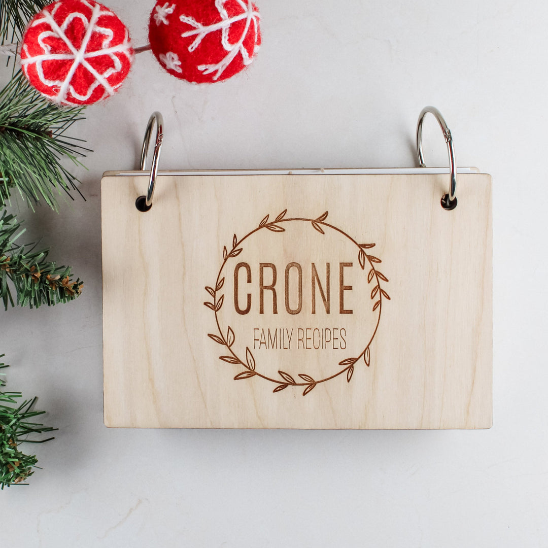 Personalized Family Recipe Book π Perfect Family Gift for Christmas π - inAWE Handmade Gifts, Personalized Gifts, Spiritual Gifts