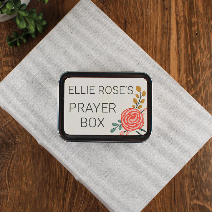 Unique Christian Gift - Personalized Prayer Box - inAWE Handmade Gifts, Personalized Gifts, Spiritual Gifts