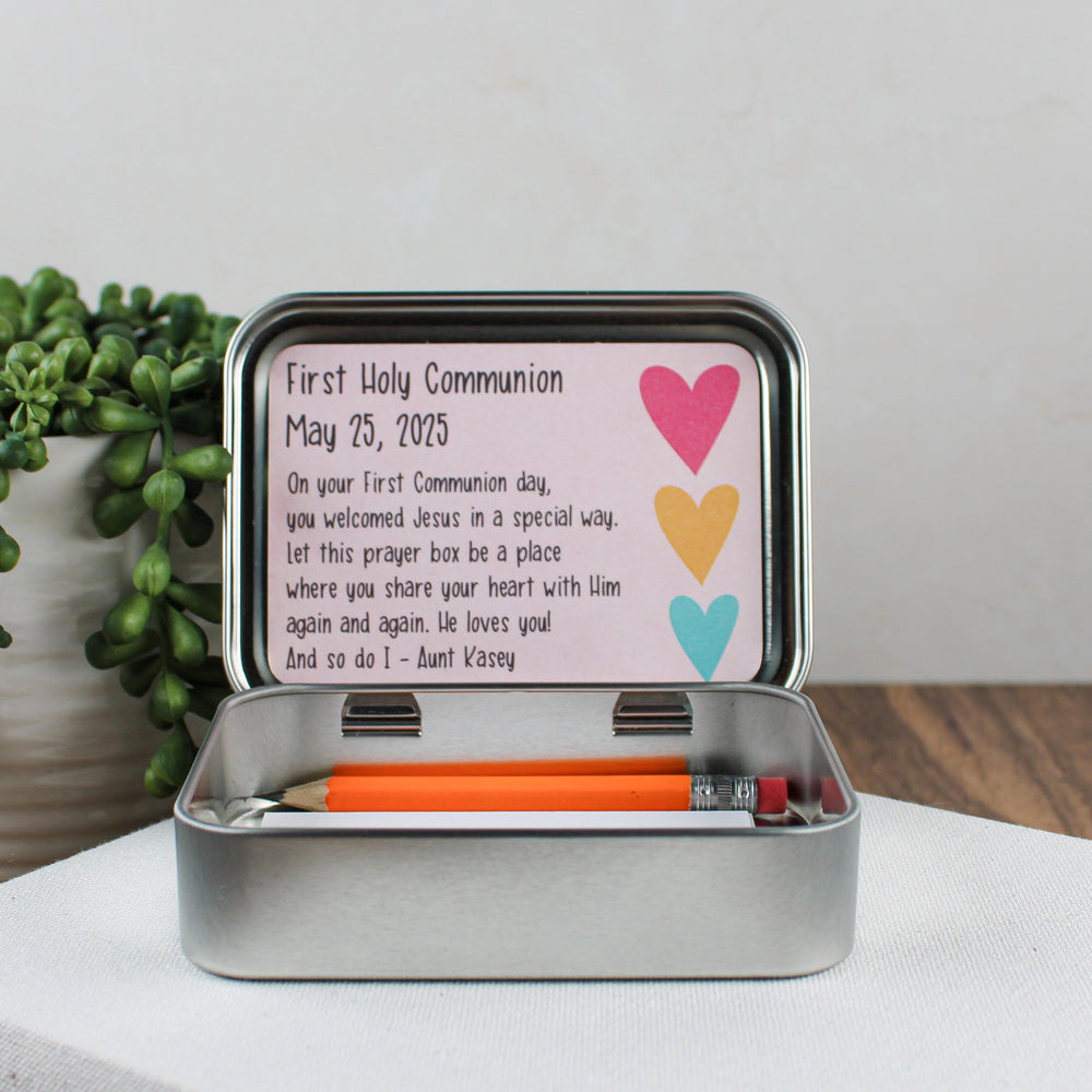 Gift for Spiritual People - Personalized Prayer Box - inAWE Handmade Gifts, Personalized Gifts, Spiritual Gifts