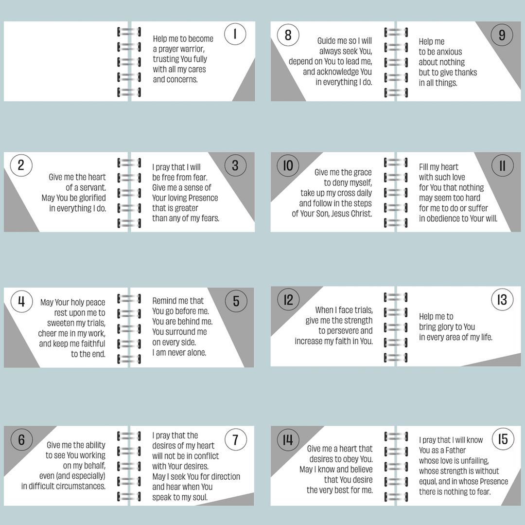 Handmade Prayer Book  π Thoughtful Christmas Gift for Christian Teenagers - inAWE Handmade Gifts, Personalized Gifts, Spiritual Gifts