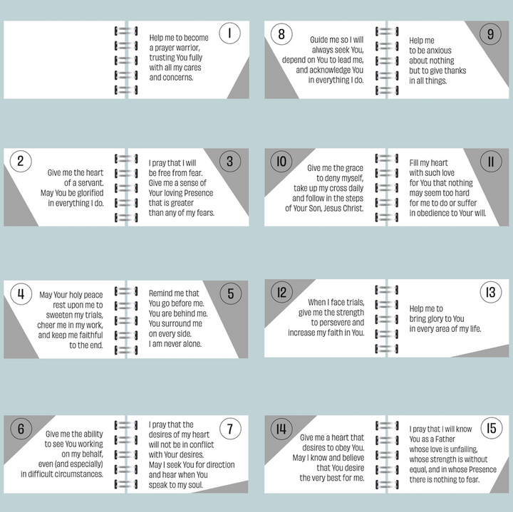 Handmade Prayer Book  π Thoughtful Christmas Gift for Christian Teenagers - inAWE Handmade Gifts, Personalized Gifts, Spiritual Gifts