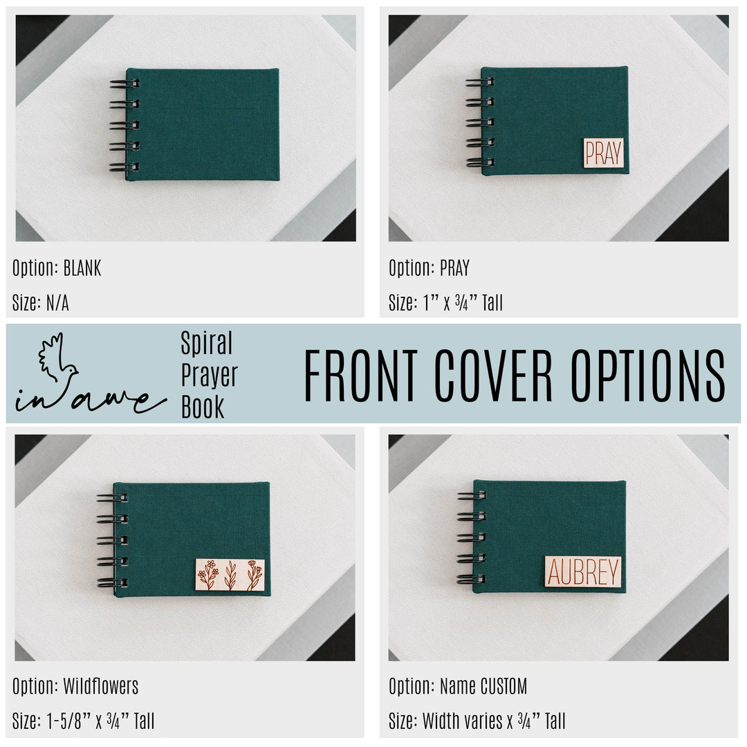 Handmade Prayer Book  π Thoughtful Christmas Gift for Christian Teenagers - inAWE Handmade Gifts, Personalized Gifts, Spiritual Gifts