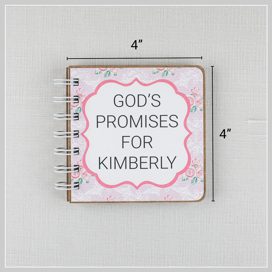 Bible Verse Book with Printed Title - Pink Chic - inAWE Handmade Gifts, Personalized Gifts, Spiritual Gifts