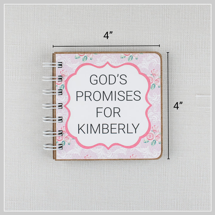 Bible Verse Book with Printed Title - Pink Chic - inAWE Handmade Gifts, Personalized Gifts, Spiritual Gifts
