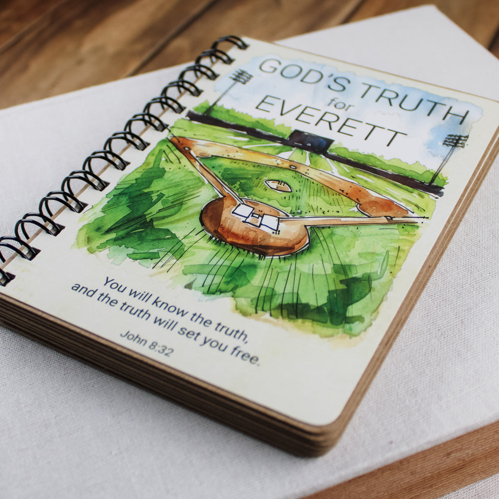 Christian Books for Teens - Baseball Gifts for Boys - Personalized Book - inAWE Handmade Gifts, Personalized Gifts, Spiritual Gifts