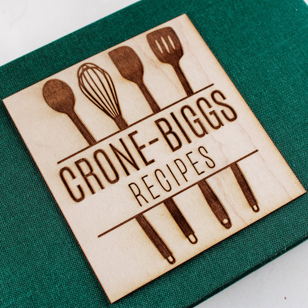 Recipe Book Binder | Personalized Custom Cookbook with Alpha Tabs - inAWE Handmade Gifts, Personalized Gifts, Spiritual Gifts