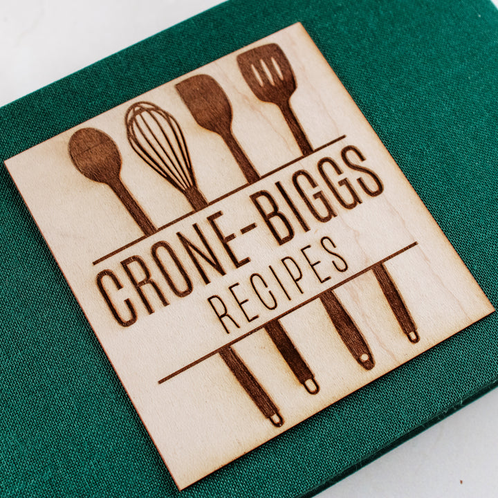 Recipe Book Binder | Personalized Custom Cookbook with Alpha Tabs - inAWE Handmade Gifts, Personalized Gifts, Spiritual Gifts