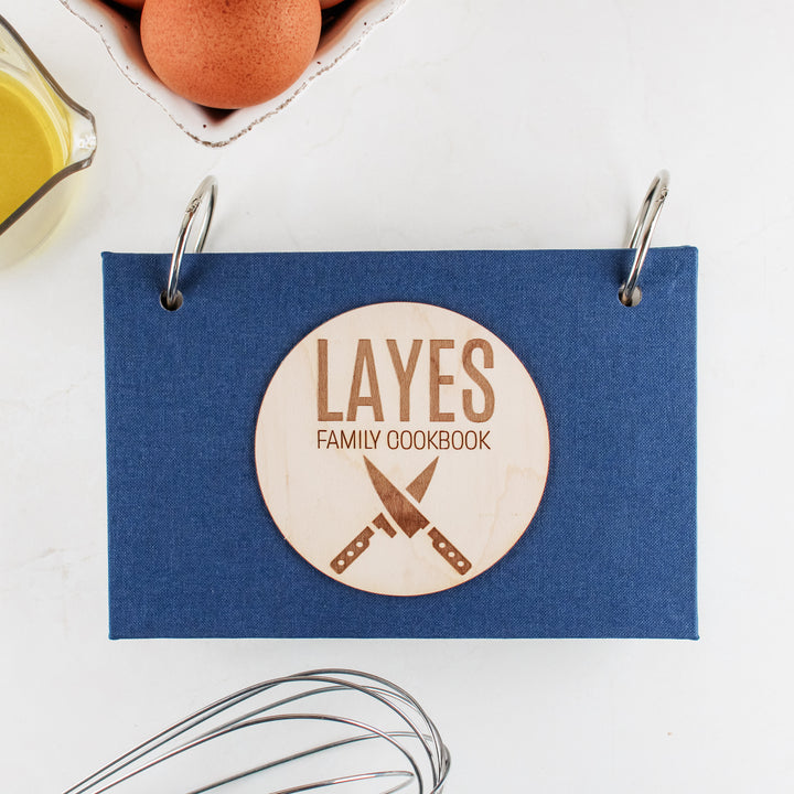 Blank Recipe Books | Personalized Recipe Binder with Alpha Tabs - inAWE Handmade Gifts, Personalized Gifts, Spiritual Gifts