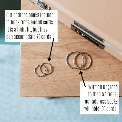 Address Book Refills and Accessories - inAWE Handmade Gifts, Personalized Gifts, Spiritual Gifts