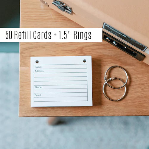 Address Book Refills and Accessories - inAWE Handmade Gifts, Personalized Gifts, Spiritual Gifts