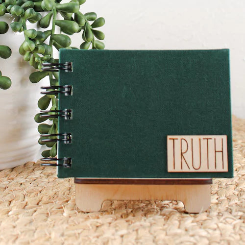 Personalized Christian Affirmation Book with Bible Verses | Handcrafted Keepsake Gift - inAWE Handmade Gifts, Personalized Gifts, Spiritual Gifts