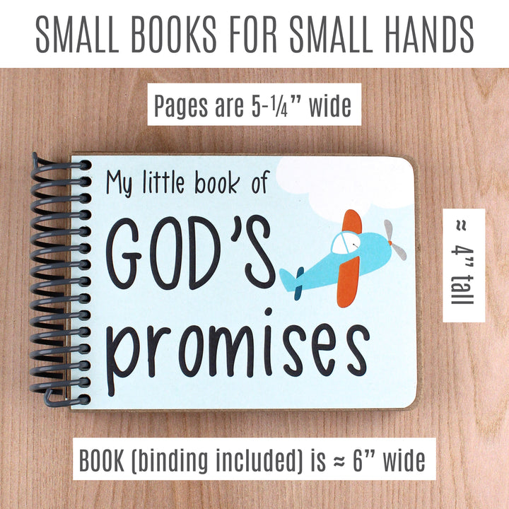 Early Reader Books with God's Promises and Bible Verses - inAWE Handmade Gifts, Personalized Gifts, Spiritual Gifts