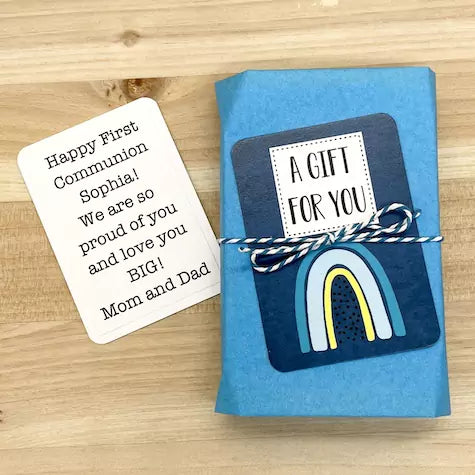 Basic Gift Wrap - Turquoise - inAWE Handmade Gifts, Personalized Gifts, Spiritual Gifts