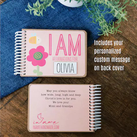 Best Personalized Books for Kids | I AM Affirmation Book - inAWE Handmade Gifts, Personalized Gifts, Spiritual Gifts