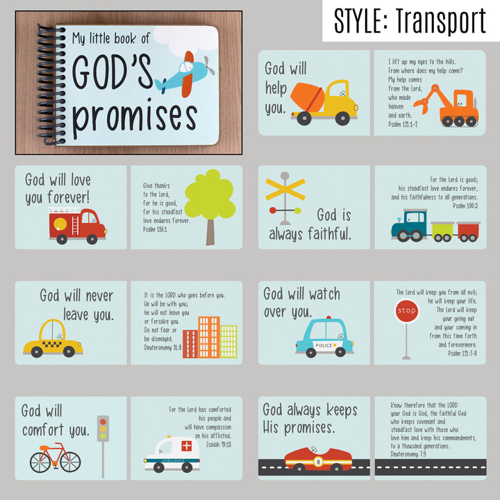 Early Reader Books with God's Promises and Bible Verses - inAWE Handmade Gifts, Personalized Gifts, Spiritual Gifts