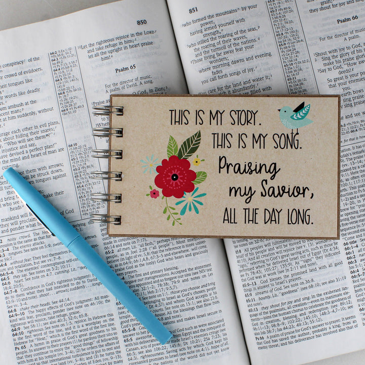 Bulk Christian Gifts - Daily Journal to Record Each Day's Peak, Pit, Praise and Prayer - inAWE Handmade Gifts, Personalized Gifts, Spiritual Gifts