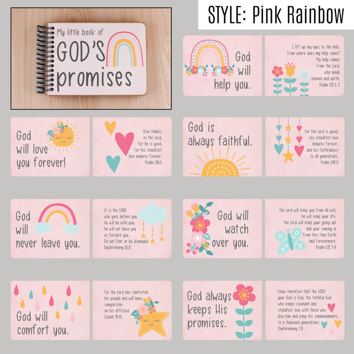 Early Reader Books with God's Promises and Bible Verses - inAWE Handmade Gifts, Personalized Gifts, Spiritual Gifts