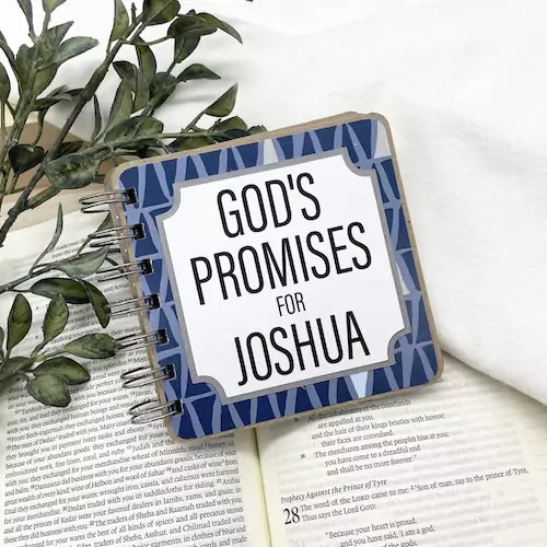 Bible Verse Book with Printed Title - The Blues - inAWE Handmade Gifts, Personalized Gifts, Spiritual Gifts