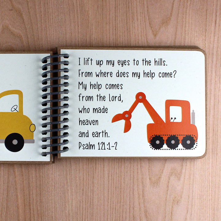 Personalized baptism gift - 7 promises of God with Bible verses for kids