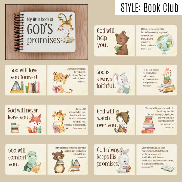 Musical Animal Christian Book for Kids – 7 Promises of God with Bible Verses – Best Christian Gift - inAWE Handmade Gifts, Personalized Gifts, Spiritual Gifts