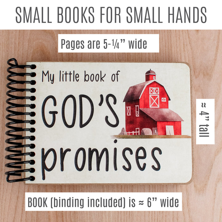 God's Promises Board Book - Baby's First Birthday Gift Ideas - inAWE Handmade Gifts, Personalized Gifts, Spiritual Gifts