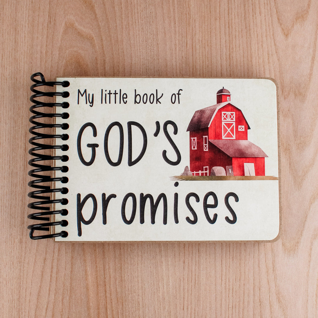 God's Promises Board Book - Baby's First Birthday Gift Ideas - inAWE Handmade Gifts, Personalized Gifts, Spiritual Gifts