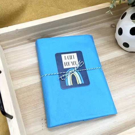 Basic Gift Wrap - Turquoise - inAWE Handmade Gifts, Personalized Gifts, Spiritual Gifts