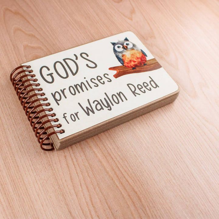 Personalized Baptism Gifts - God's Promises Board Books - inAWE Handmade Gifts, Personalized Gifts, Spiritual Gifts