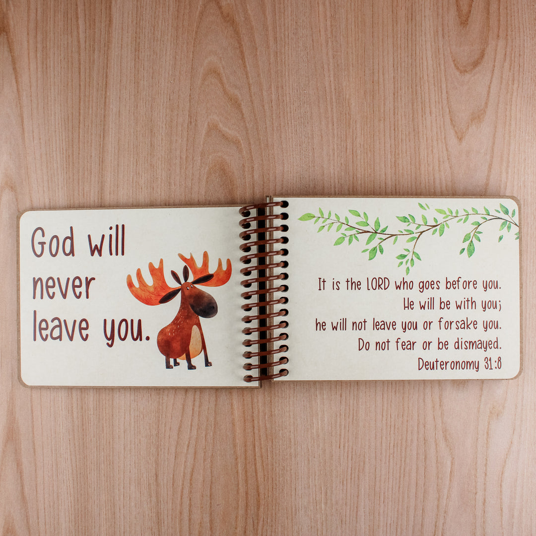 Personalized Baptism Gifts - God's Promises Board Books - inAWE Handmade Gifts, Personalized Gifts, Spiritual Gifts