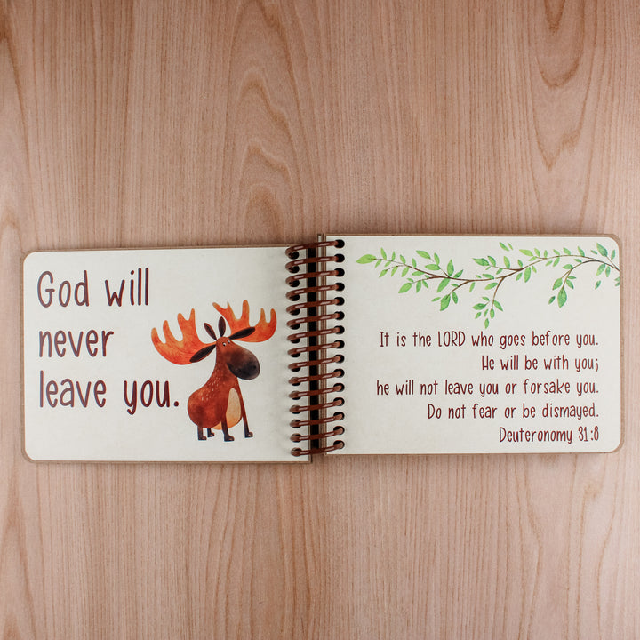 Personalized Baptism Gifts - God's Promises Board Books - inAWE Handmade Gifts, Personalized Gifts, Spiritual Gifts