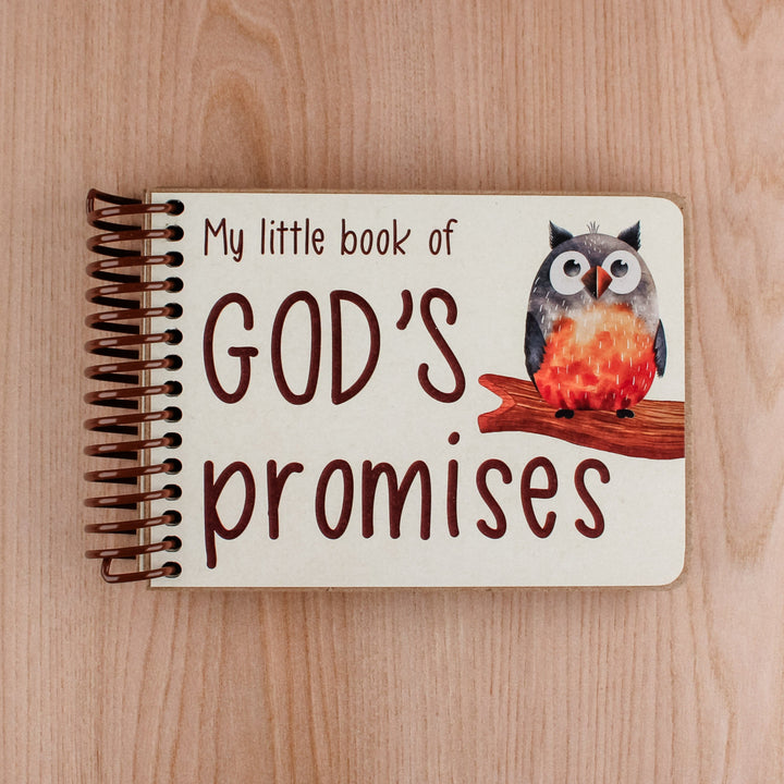 Godchild Gifts - God's Promises Board Book - inAWE Handmade Gifts, Personalized Gifts, Spiritual Gifts
