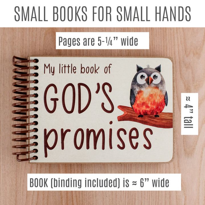 Godchild Gifts - God's Promises Board Book - inAWE Handmade Gifts, Personalized Gifts, Spiritual Gifts