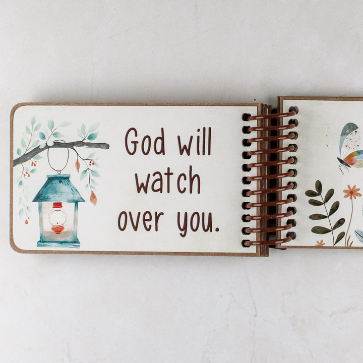 Personalized baby gift - 7 promises of God with Bible verses for kids.