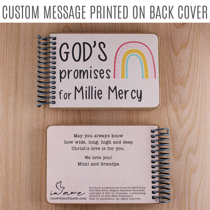 Children's Book of God's Promises | Gifts for Goddaughter from Godmother - inAWE Handmade Gifts, Personalized Gifts, Spiritual Gifts